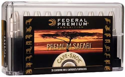 Federal 370 Sako Magnum 286 Grain Solid Ammo 20 Rounds