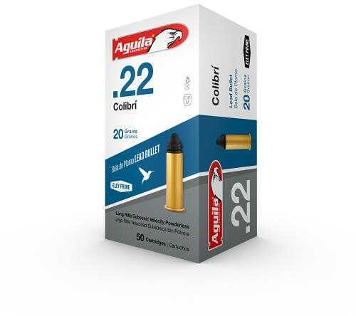 Aguila 22 Long Rifle 50 Rounds Ammunition - Ultra Quiet Hunting and Target Shooting
