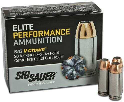 Sig Sauer 10mm 180 Grain Jacketed Hollow Point – Superior Accuracy and Reliability