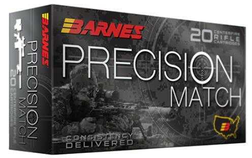 Barnes 300 Win Mag 220 Grain Open Tip Match Ammo, 20 Rounds