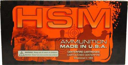 HSM Varmint Ammunition 22 250 Rem V Max 55 Grain 20 Rounds