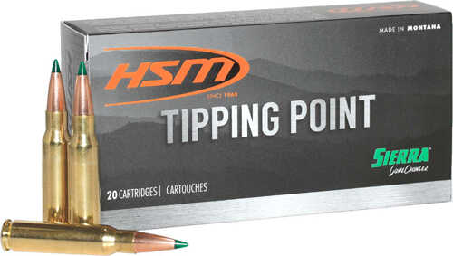 HSM 6.5 Creedmoor 140 Grain SBT Game Changer Ammo 20 Rounds
