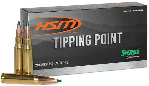 HSM Ammunition 6mm ARC 95 Grains SST Hornady 20 Rounds