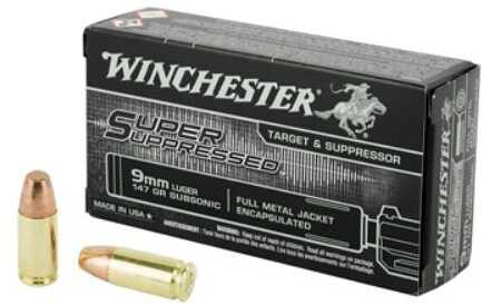 Winchester Super Suppressed 9mm Luger Ammo – Optimized for Suppressors